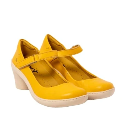 Afbeelding van ART 1440 ALFAMA, platform voor dames, Nappa Yellow, 42 EU, Nappa, Geel, EU
