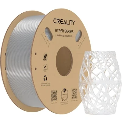 Afbeelding van Creality Transparant PETG filament, 1,75 mm, voor K1 Max, filament 3D printers, ontwikkeld hoge snelheid van 30 tot 600 mm/s, 1 kg (2,2 lb)/spoel, Hyper ± 0,03 mm