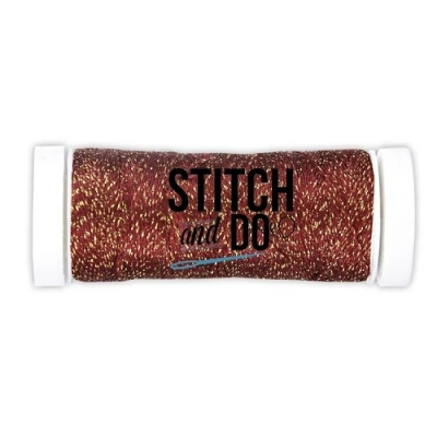 Afbeelding van Stitch and Do Sparkles Embroidery Thread Christmas Red