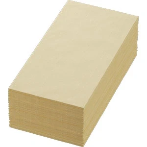 Afbeelding van 360x Duni Servet Airlaid Creme 40cm 1/8 vouw