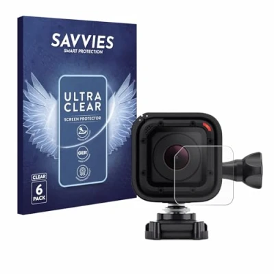 Afbeelding van Savvies (6 Stuks) Schermbeschermer voor GoPro Hero 4 Session Lens (Behuizing) Screen Protector Ultra Transparant