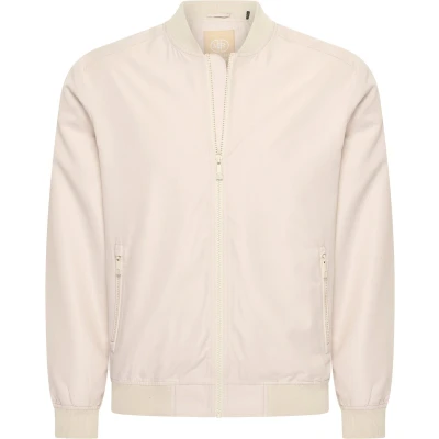 Afbeelding van Mario Russo Bomberjack Jas Heren Winterjas Tussenjas Zomerjas Waterafstotend Beige