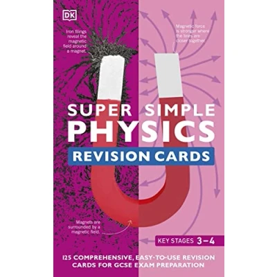 Afbeelding van Super Simple Physics Revision Cards Key Stages 3 and 4: 125 Comprehensive, Easy to Use for GCSE Exam Preparation