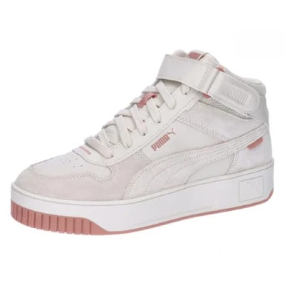 Afbeelding van PUMA Carina Street Mid Coquette Dames Sneakers Alpine Snow Maat 40.5