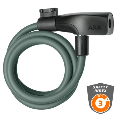 Afbeelding van Axa Resolute 8 120 kabelslot BikeTotaal.nl Groen