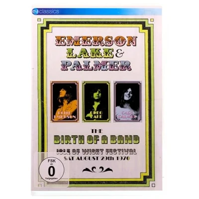 Afbeelding van Emerson Lake &amp; Palmer Birth Of A Band Isle Wight Festival 1970