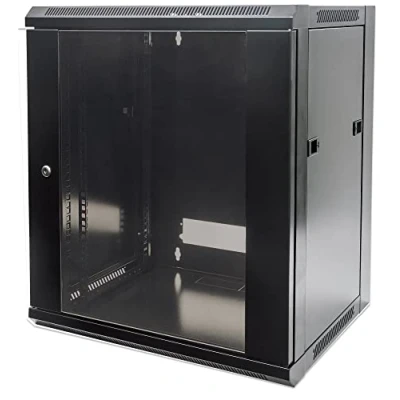 Afbeelding van Intellinet 711883 19inch patchkast (b x h d) 570 635 600 mm 12 HE Zwart (RAL 9005)