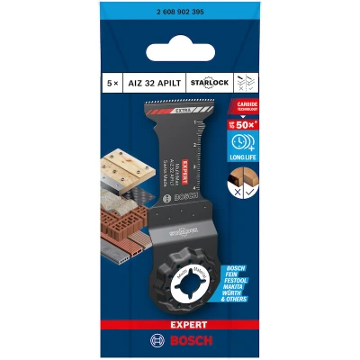 Afbeelding van Bosch Accessories 2608902395 Multitool 5 stuk(s)