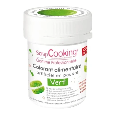 Afbeelding van Kunstmatige kleurstof poeder groen, Scrapcooking