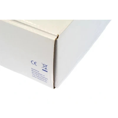 Afbeelding van Nextime Ne 3255Wi Spiegelklok 43Cm Stille Wandklok Landelijk Wit &amp;Quot;Cleopatra&amp;Quot;