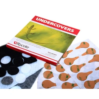 Afbeelding van Rycote 065105 Undercover en stickers voor Lavalier microfoon grijs (100 stuks)