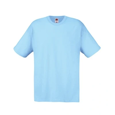 Afbeelding van Fruit of the Loom Heren T shirt (10 stuks), hemelsblauw, L