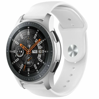 Afbeelding van Garmin Forerunner 255 Rubberen sportband Wit Siliconen