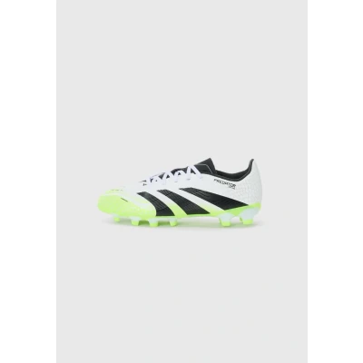 Afbeelding van adidas Performance Predator League Unisex Voetbalschoenen met kunststof noppen, Maat: 28, White/core black/lucid lemon Schoenen