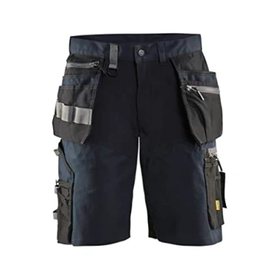 Afbeelding van Blåkläder Short Stretch Met Spijkerzakken 15981343 Donker Marineblauw/Zwart Maat 62