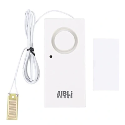 Afbeelding van Waterlekdetector, Akozon watersensor en alarm 120 DB, luid geluid, langere alarm, sensorafstand