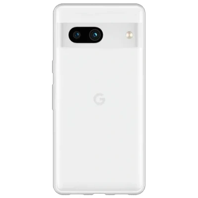 Afbeelding van Just in Case Soft Design Google Pixel 7A Back Cover Transparant