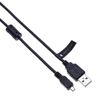 Afbeelding van Keple USB kabel (UC E6) Fotobeeldoverdracht Compatibel met Panasonic Lumix DMC TZ Series: TZ20 / TZ22 TZ3 TZ35 TZ37