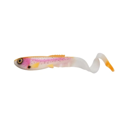 Afbeelding van Abu Garcia Beast Curltail Softbait Albino Trout 21cm 89g (4 stuks) Shad