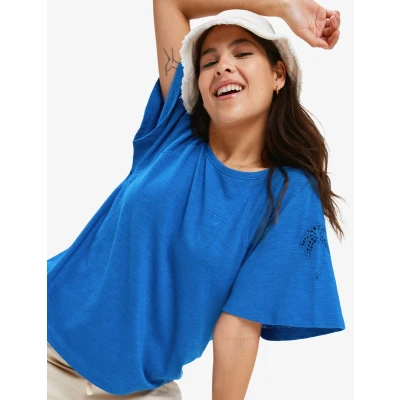 Afbeelding van Roxy TIME FOR PALM TREE Tshirt basic, Dames, Maat: Large, Ppm
