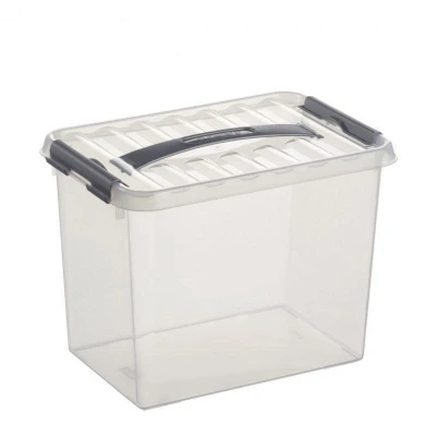 Afbeelding van SUNWARE Q Line Box 9 Liter 300 x 200 220mm transparant/grijs