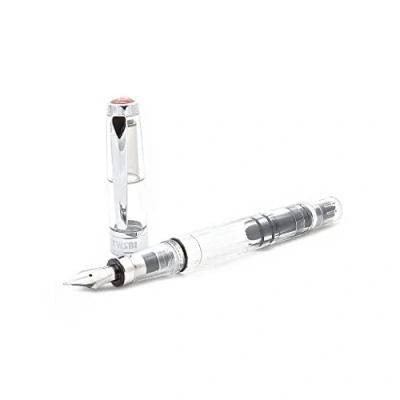 Afbeelding van TWSBI Diamond Clear 580, Pen F, vulpen, demonstrator, zuiger piston, vulpen