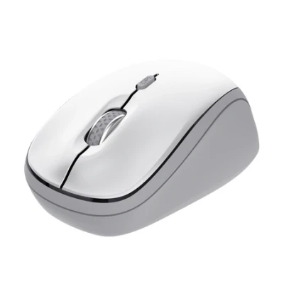Afbeelding van Trust Yvi+ Multi Draadloze Muis Bluetooth &amp; USB ontvanger Compact Stil Wit