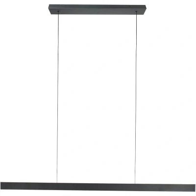 Afbeelding van Steinhauer Design hanglamp BrightLine 120cm zwart 4202ZW