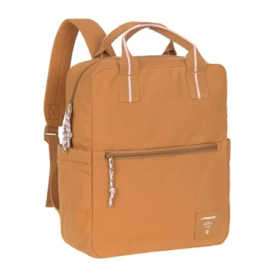 Afbeelding van Lässig Little One &amp; Me Square Backpack Big Gots Caramel