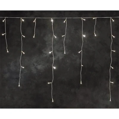 Afbeelding van LED vriesregenlampen. 200 ww 2733 102 witte kabel