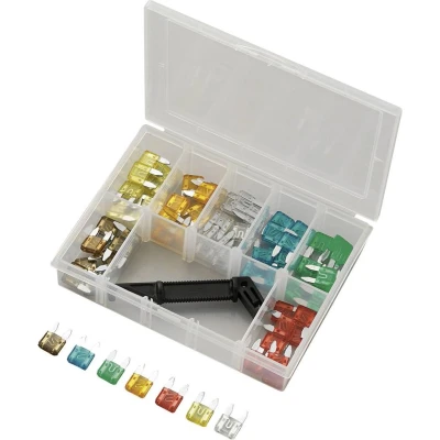 Afbeelding van TRU COMPONENTS Y101 70TS Platte minizekering 5 A, 7.5 10 15 20 25 30 A 71 stuk(s)