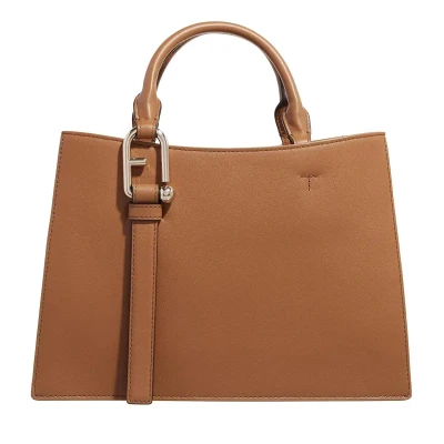 Afbeelding van Furla Nuvola TOTE Handtas, Dames, Maat: One Size, Cognac