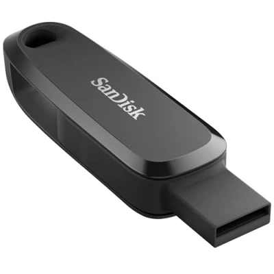 Afbeelding van SanDisk Phone Drive, USB Type C/Type A Flashdrive 256 GB (2 In 1 Flashdrive, C en A, Voor Android Smartphone, iPad, PC &amp; Mac, Maak automatisch back ups, Rescue PRO Deluxe, Zwart