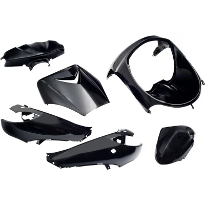 Afbeelding van Edge Plaatset vivacity tot bj. 2008 6 delig zwart metallic