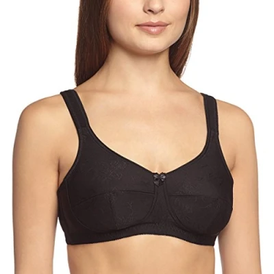 Afbeelding van Sassa Dames Soft BH Jaqcuard, zwart (00500), 120
