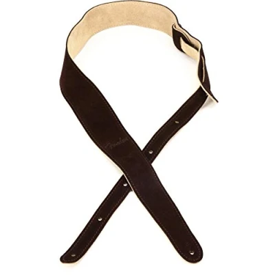 Afbeelding van Fender 2&quot; Reversible Suede Strap Brown/Tan Gitaarband