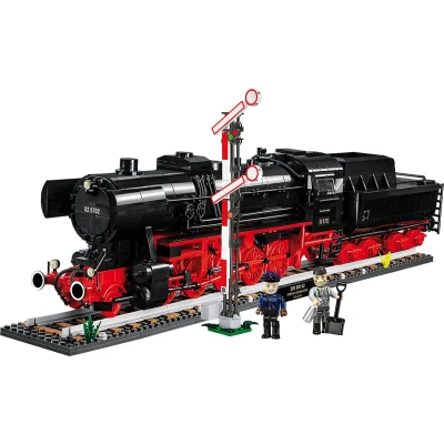Afbeelding van COBI DR BR 52 Stoomlocomotief &amp; Semafoor 6287