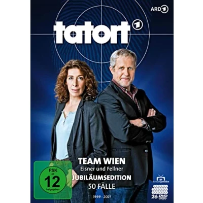 Afbeelding van Tatort Wien Staffeln 1 4 Jubiläumsedition: Eisner und Fellner ermitteln (Fall 50) 1999 2021