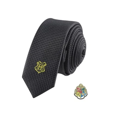Afbeelding van Harry Potter Hogwarts Deluxe Stropdas met Pin