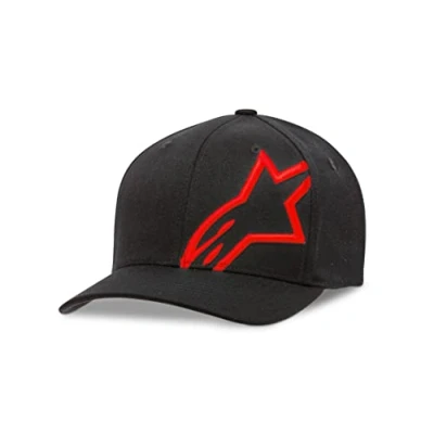 Afbeelding van Alpinestars, Corp Shift 2 Flexfit, Baseball Pet, Zwart Rood, Lxl, Mens