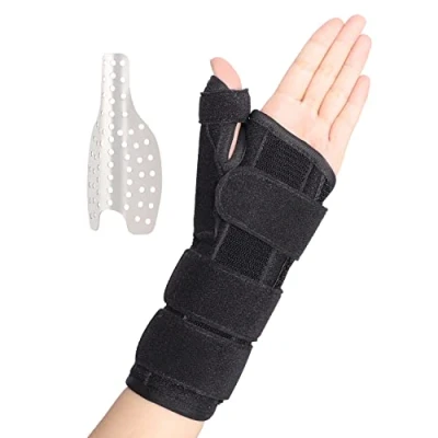 Afbeelding van joingood Polsbandage met duimspalk voor de Quervains Tenosynovitis, carpaal tunnelpijn, verstuikingen, artritis, peesschedeontsteking, bandage mannen en vrouwen