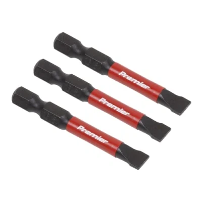 Afbeelding van Sealey 3st 50mm sleufkop 6.5mm Impact Power Tool Bit Set AK8228