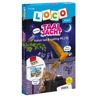 Afbeelding van Loco Taaljacht pakket Taal en Spelling M5/E5 (maxi)
