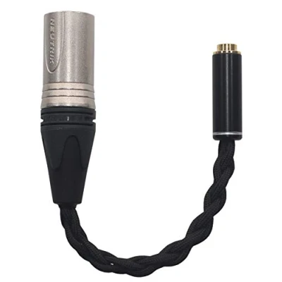 Afbeelding van XL4 4 HiFi pins XLR Balanced Male naar 4.4mm Trrs Vrouwelijke Evenwichtige Kabel, Hoofdtelefoon Audio Adapter. 4.
