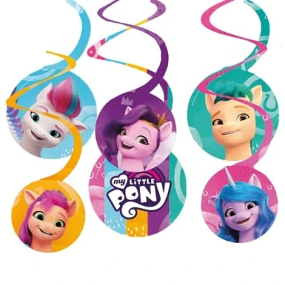 Afbeelding van Amscan My Little Pony 6 Swirls