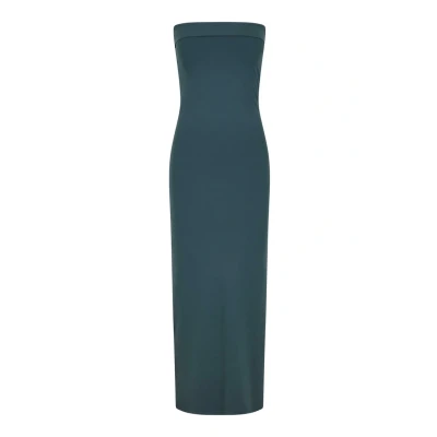 Afbeelding van Urban Classics Bandeau Etuijurk, Dames, Maat: 3XL, Bottlegreen