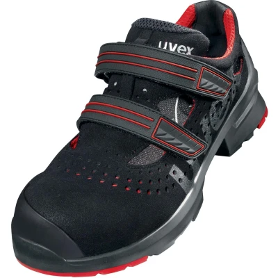 Afbeelding van uvex 1 8536241 Veiligheidsandalen ESD S1P Schoenmaat (EU): 41 Rood/zwart paar