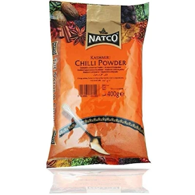 Afbeelding van Natco Kashmiri Chilli Powder / Voeg warmte en rode kleur toe aan gerechten 400g