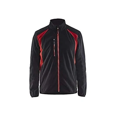 Afbeelding van Blaklader Fleecejack 4730 2510 Zwart/Rood S