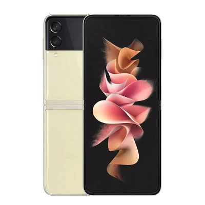 Afbeelding van Samsung Galaxy Z Flip3 128GB Creme 5G 3 Jaar Garantie